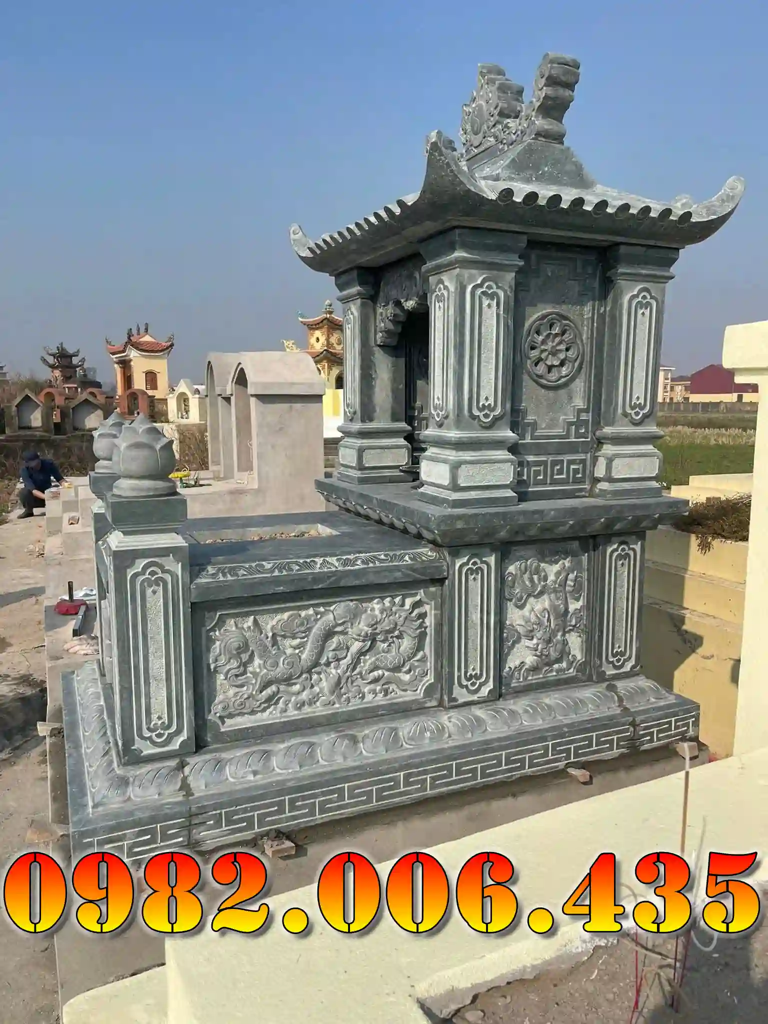 Mẫu Mộ Đá Đẹp Bán Tại Sóc Trăng Được Ưa Chuộng