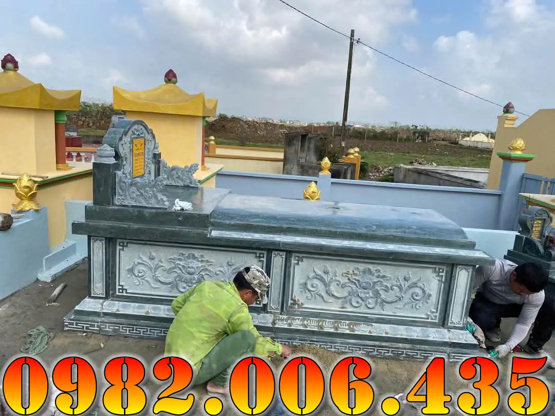 Mộ đá đẹp Đồng Nai – lựa chọn bền vững cho công trình tâm linh gia đình