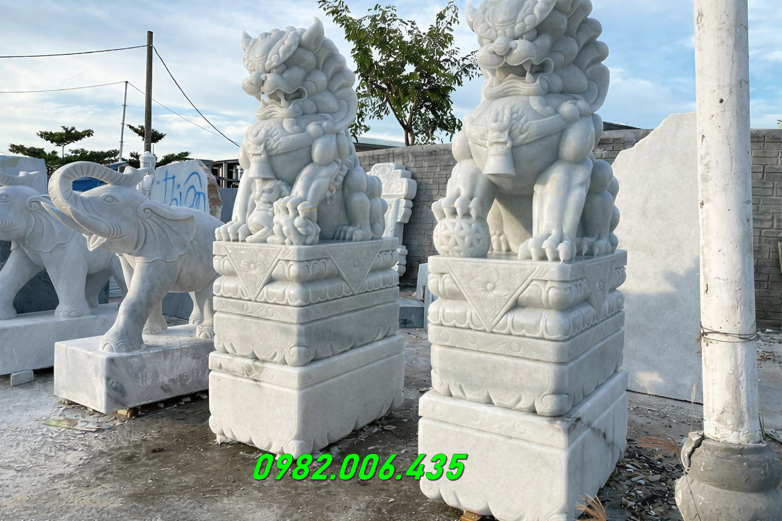 Kỳ Lân Đá Trấn trạch, xua đuổi tà khí