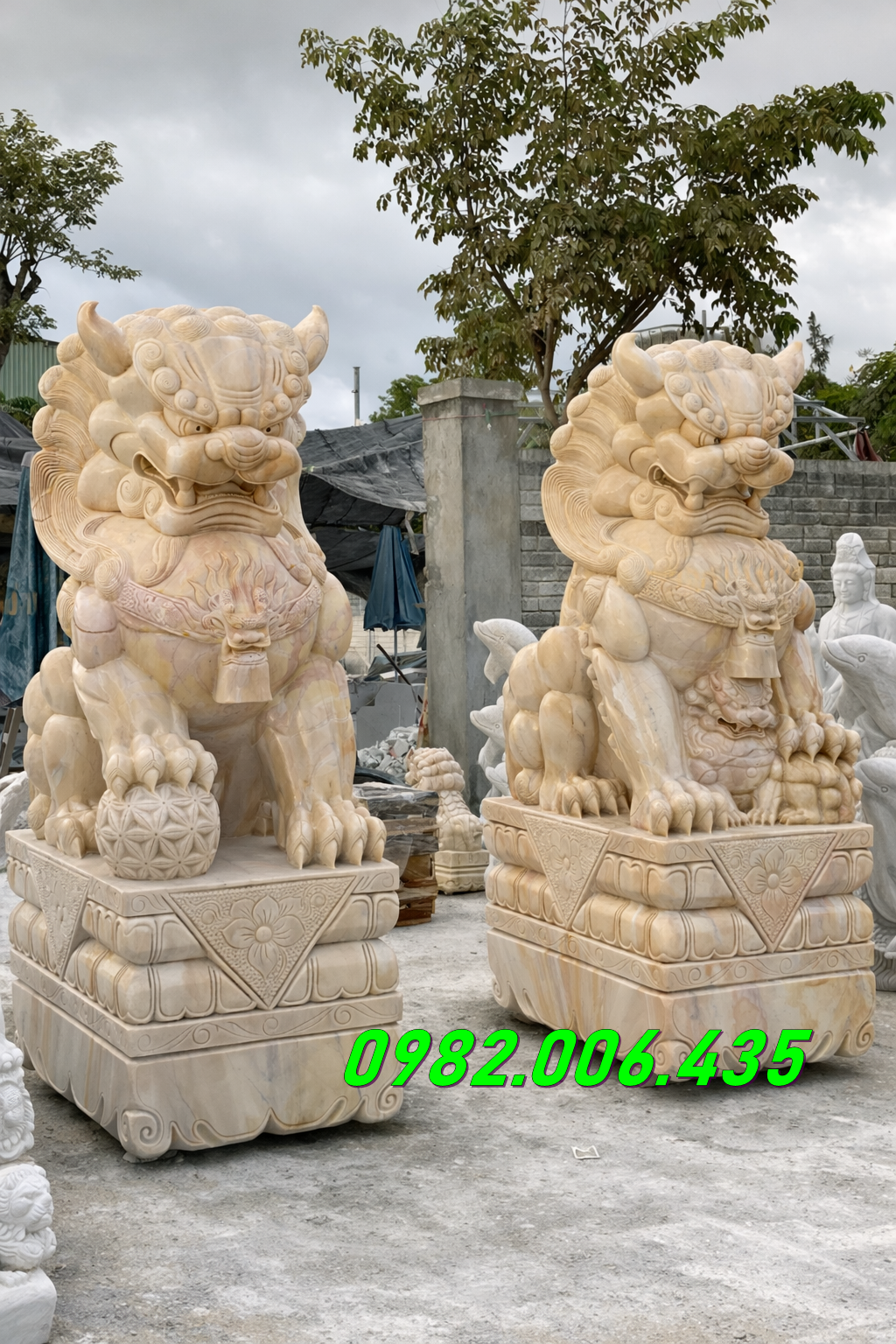 Cách đặt kỳ lân đá đúng chuẩn