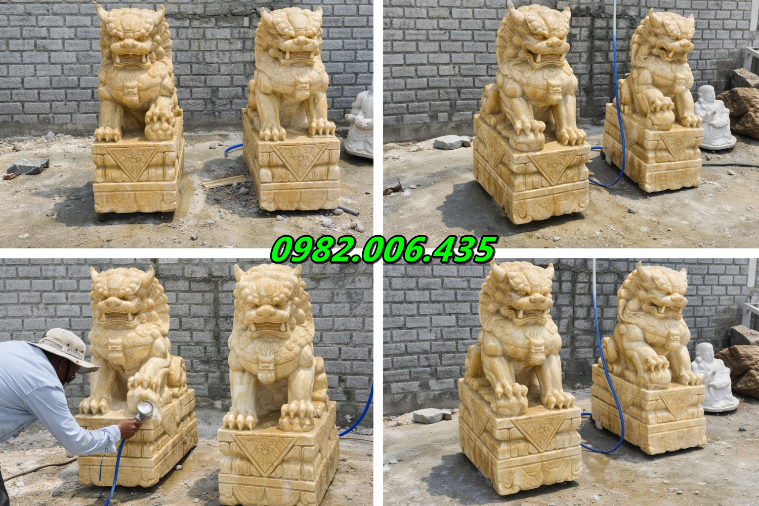 Kỳ lân đá vàng