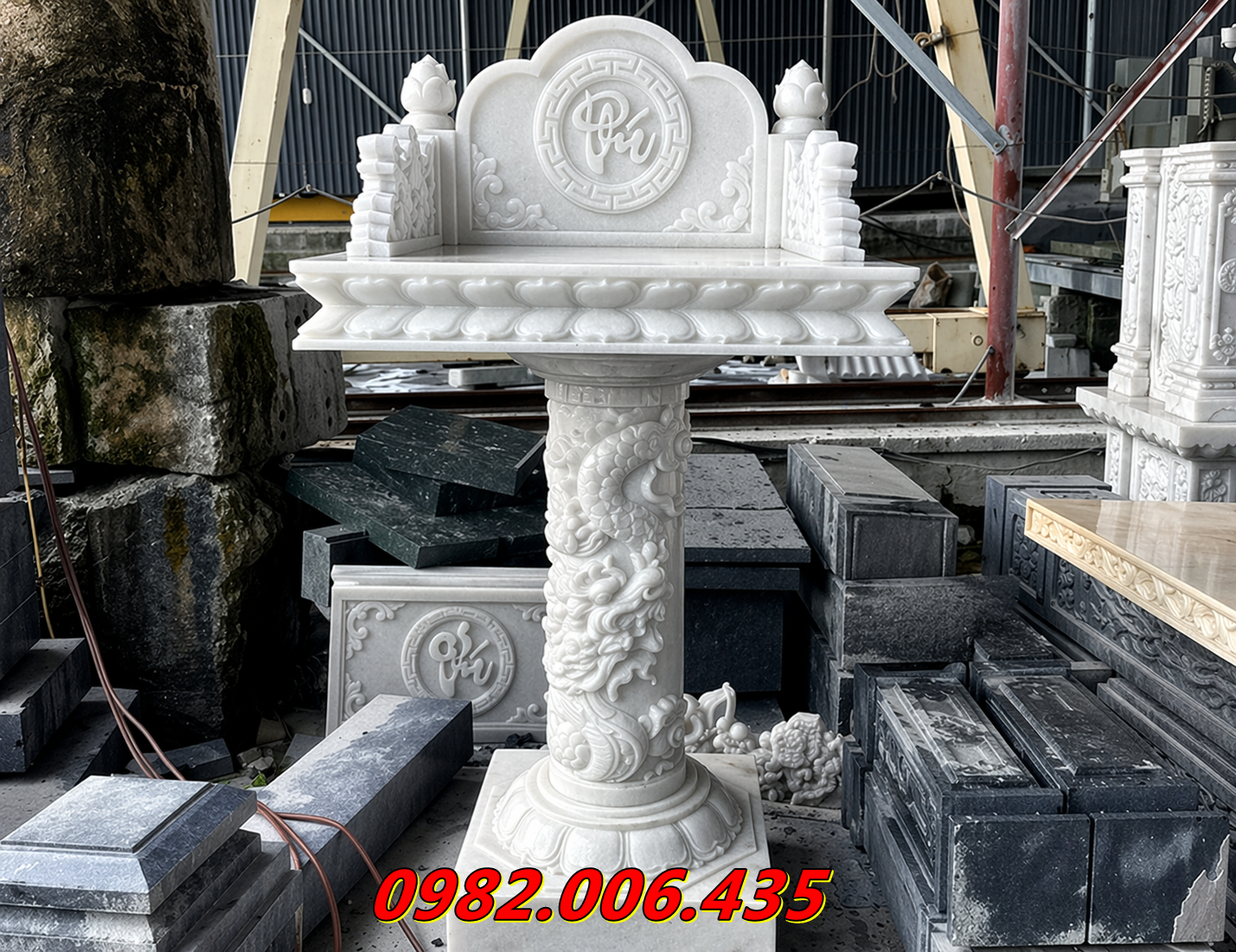 Đại Lý Bán Bàn Thờ Ông Thiên Đá Tại BR- Vũng Tàu