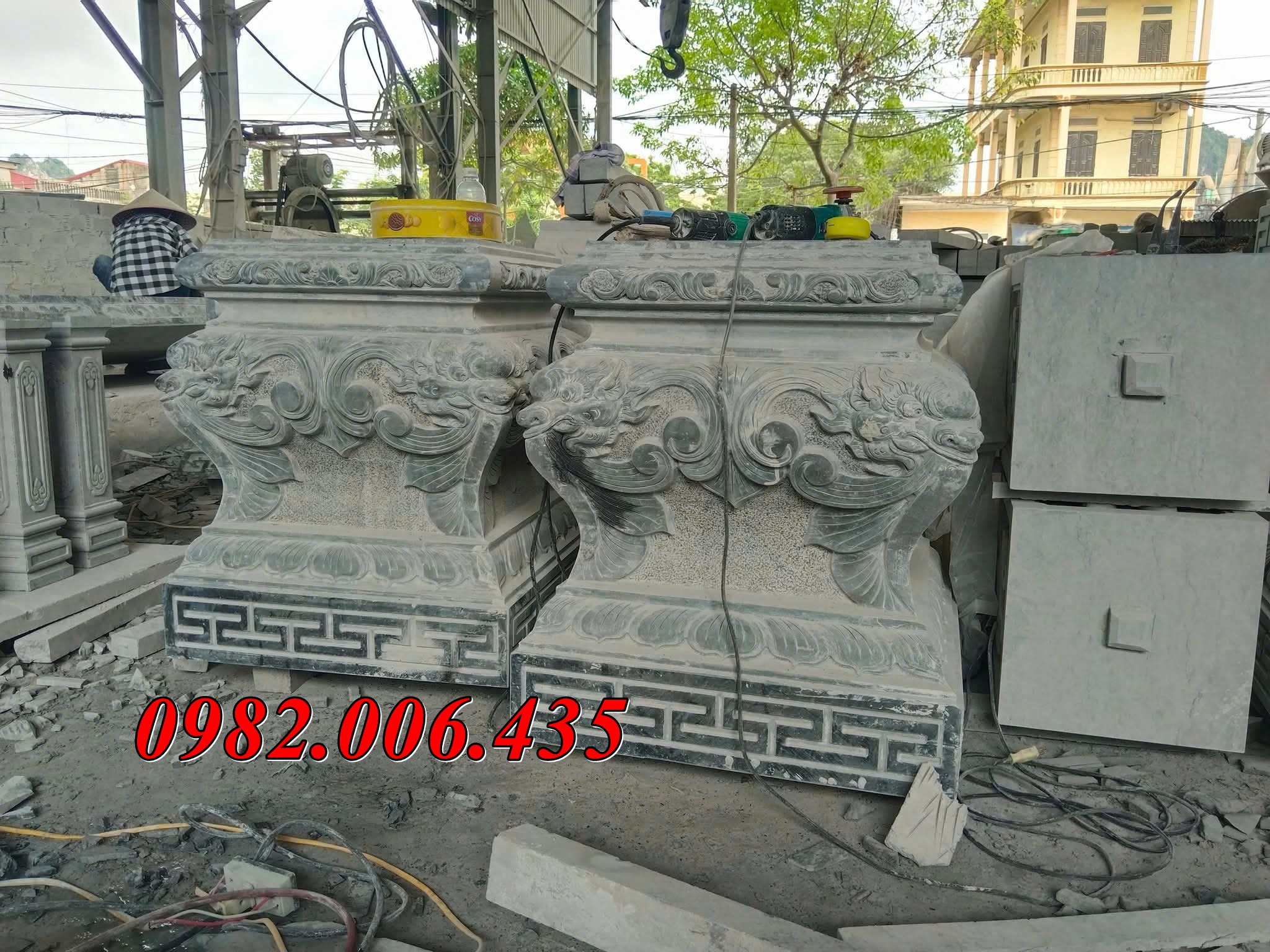 Bán Sẵn Đá Tự Nhiên Kê Cột Nhà Gỗ Sài Gòn TP HCM