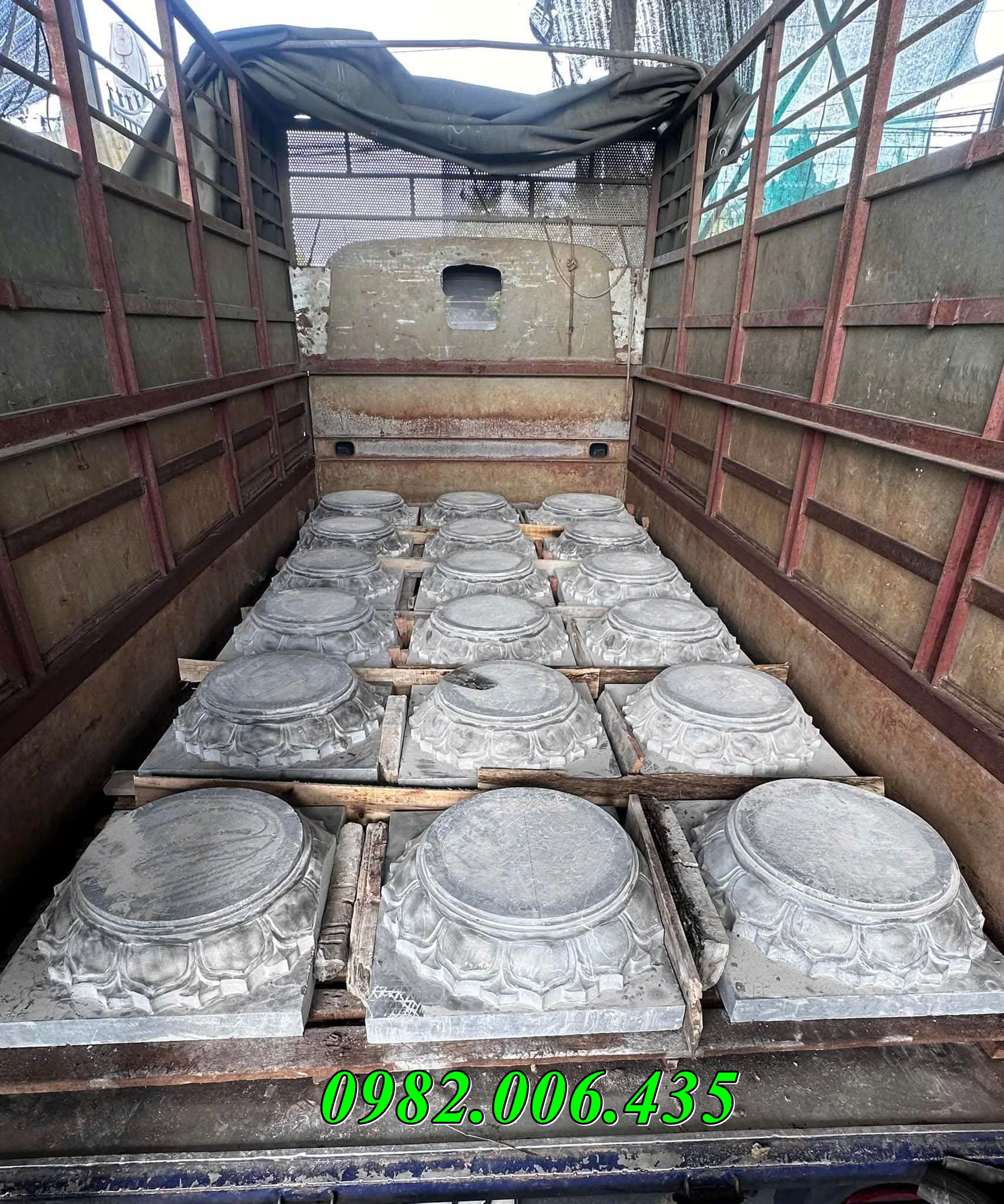 Bán Sẵn Đá Tự Nhiên Kê Cột Nhà Gỗ Sài Gòn TP HCM