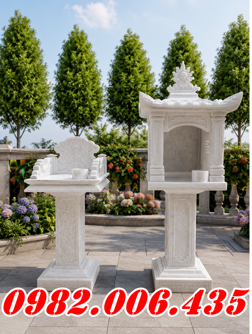 Bàn thờ thiên đá đẹp cho gia đình