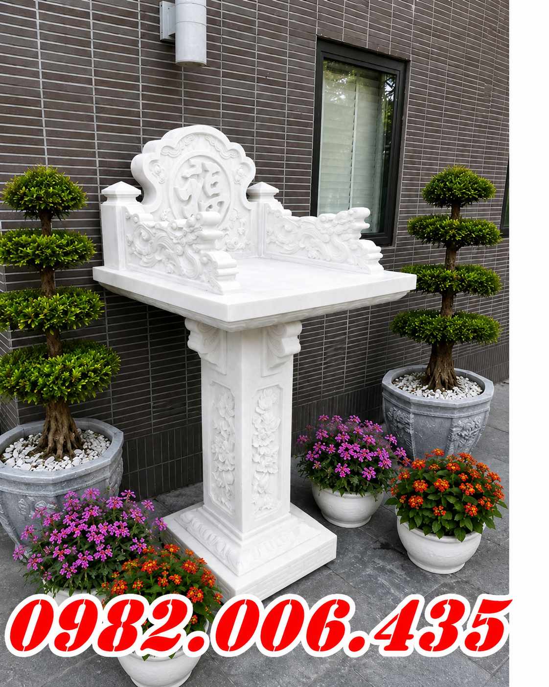 Bàn thờ thiên đá ngoài trời TP Hồ Chí Minh