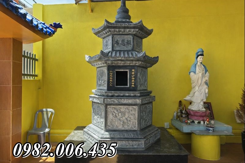 Đá tự nhiên – yếu tố quyết định giá trị của mộ tháp