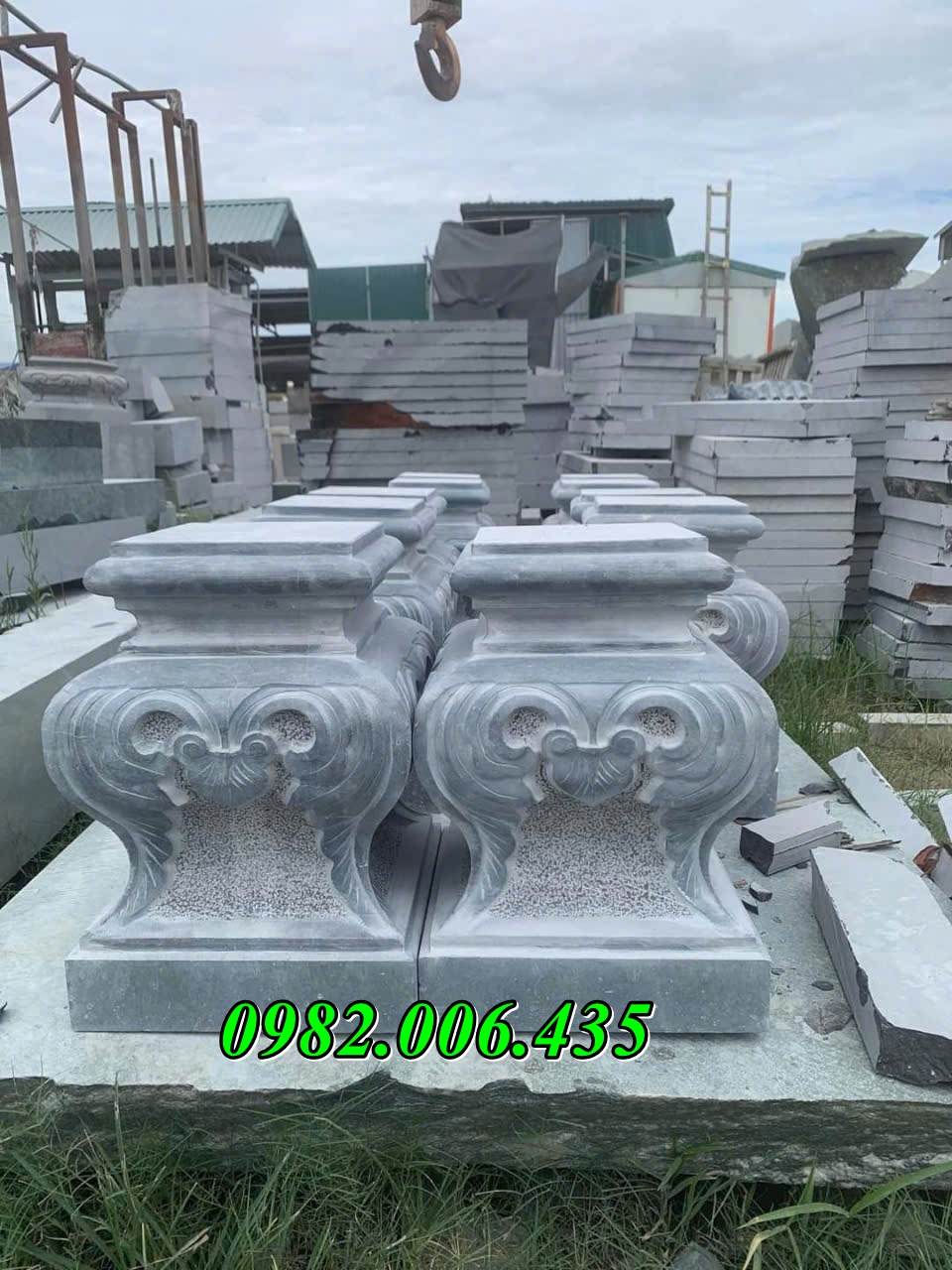 Đại Lý Bán Đá Kê Chân Cột Giá Rẻ - Mẫu Đẹp TP HCM