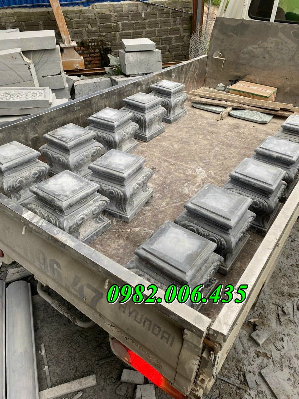 Đại Lý Bán Đá Kê Chân Cột Giá Rẻ - Mẫu Đẹp TP HCM