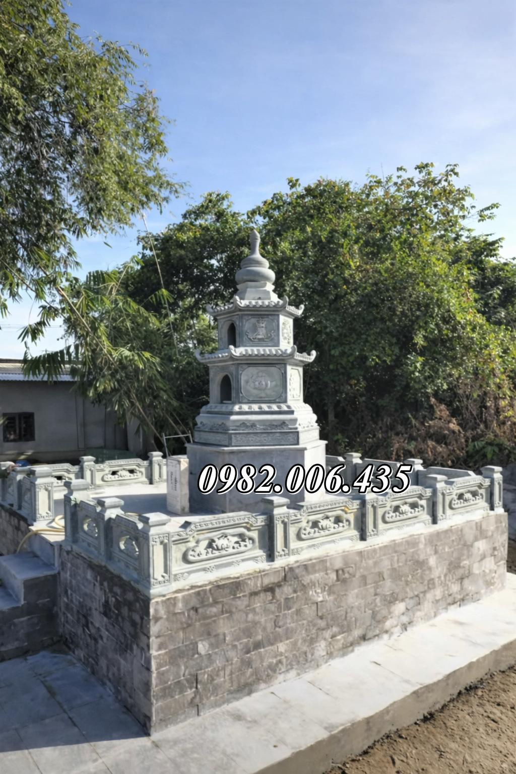 Kích thước mộ tháp đá chuẩn phong thủy – Không thể làm tùy tiện