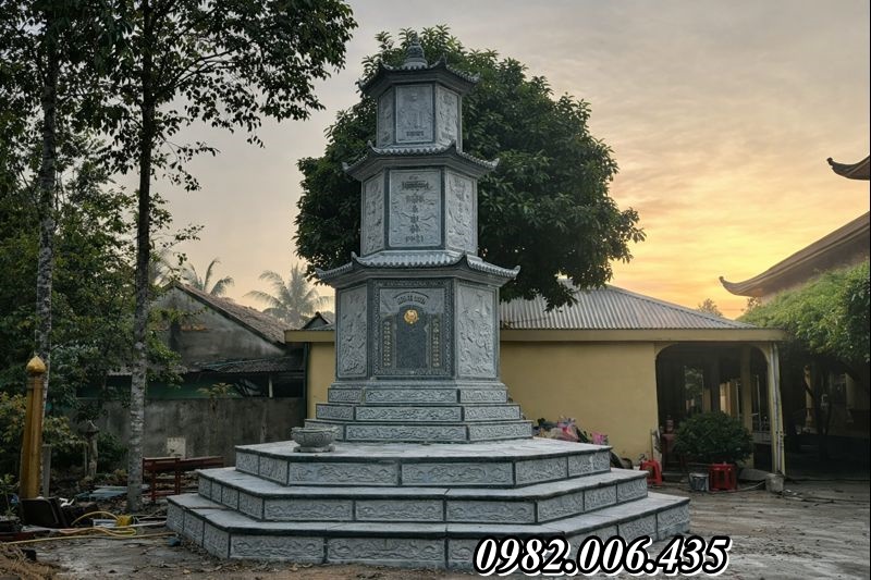 Kích thước mộ tháp – yếu tố không thể làm tùy ý