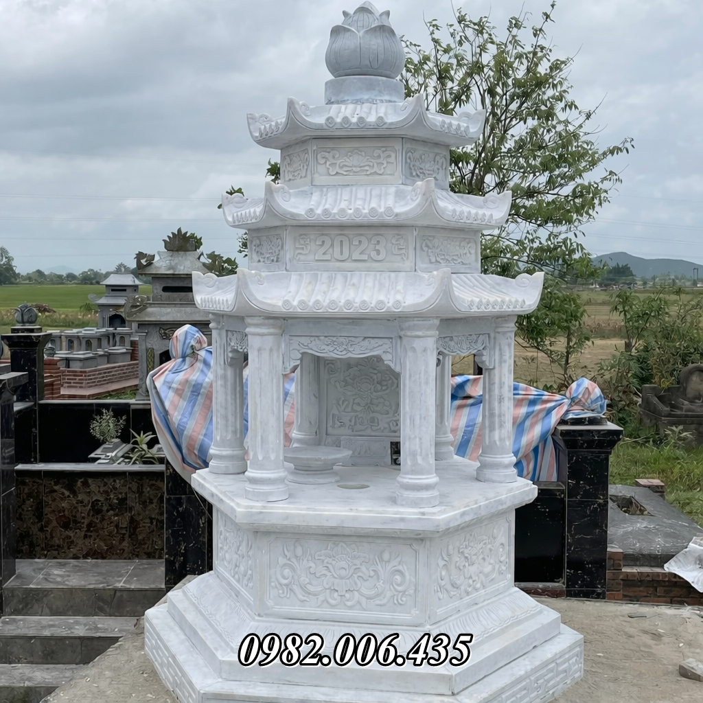 Mẫu Mộ Tháp Đá Chùa Đẹp Nhất – Chuẩn Phật Giáo