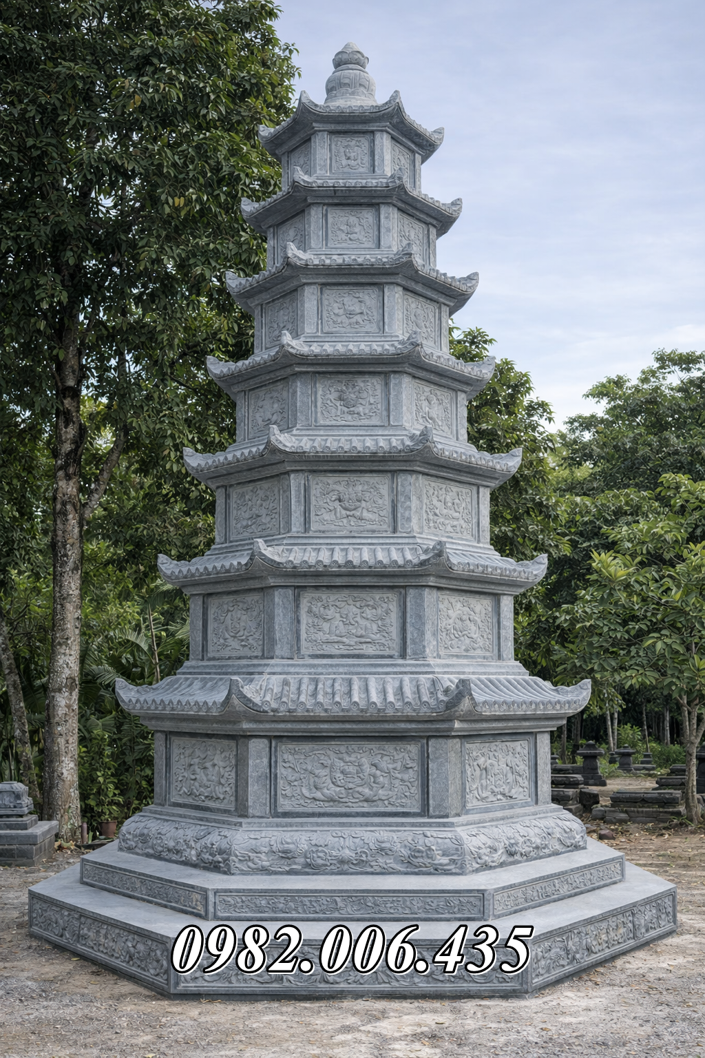Mẫu Mộ Tháp Đá Nhỏ Để Tro Cốt Đẹp Vũng Tàu – Tư Vấn Chi Tiết