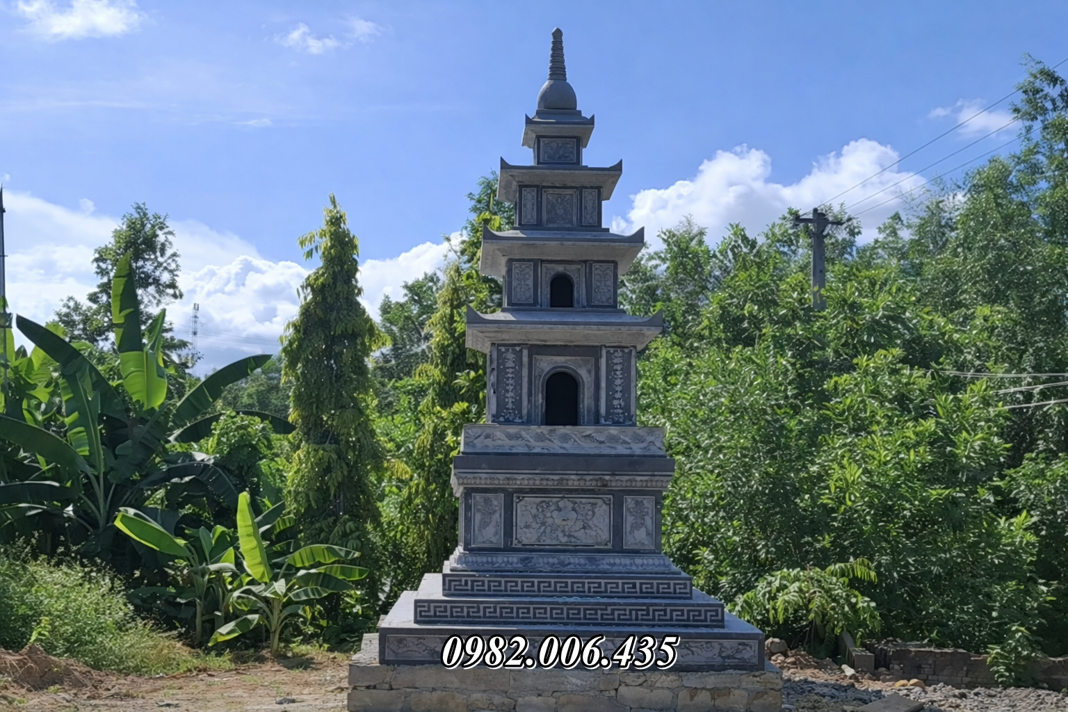 Vì sao nên làm mộ tháp – bảo tháp bằng đá thay vì vật liệu khác