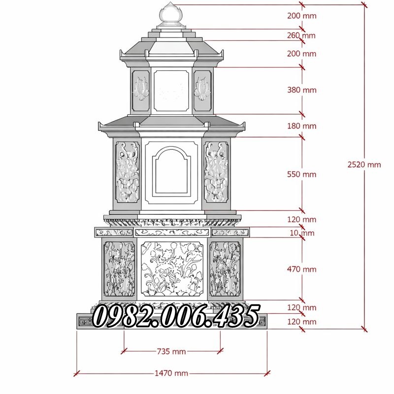 Vì sao nhu cầu mộ tháp đá tại Vũng Tàu ngày càng tăng