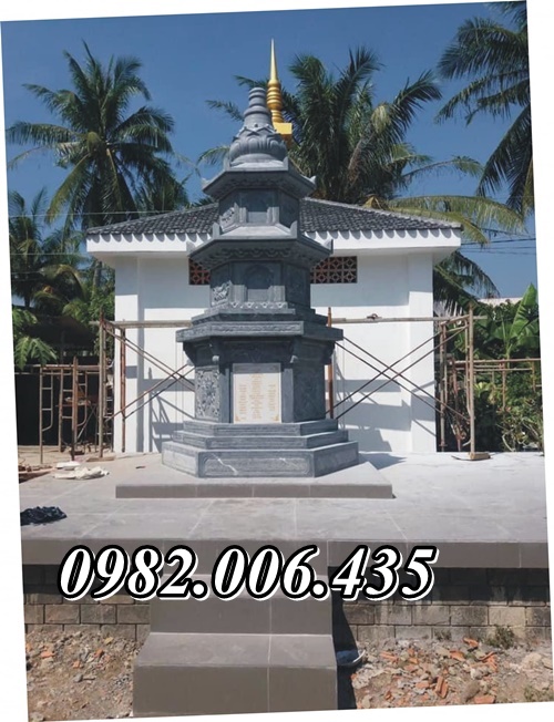Vũng Tàu Mẫu Bảo Tháp Đá Hoa Sen Đẹp Nhất – Chuẩn Phật Giáo (1)