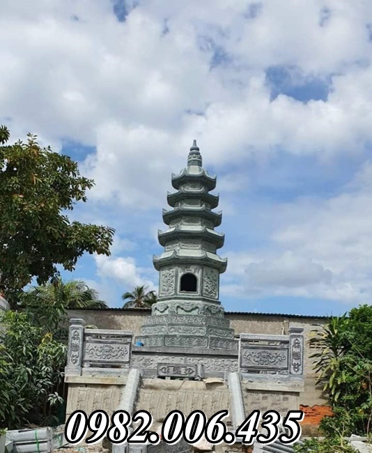 Vũng Tàu Mẫu Bảo Tháp Đá Hoa Sen Đẹp Nhất – Chuẩn Phật Giáo (1)