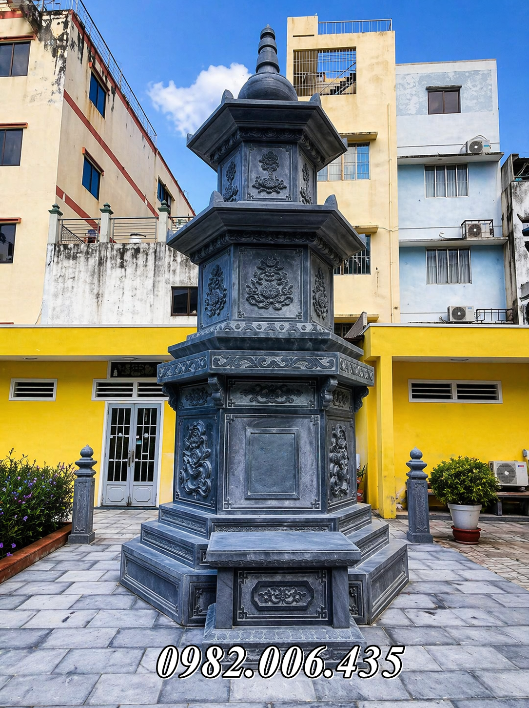 VŨNG TÀU - GIÁ MỘ THÁP ĐÁ THEO TỪNG LOẠI ĐÁ (XANH – RÊU – GRANITE)