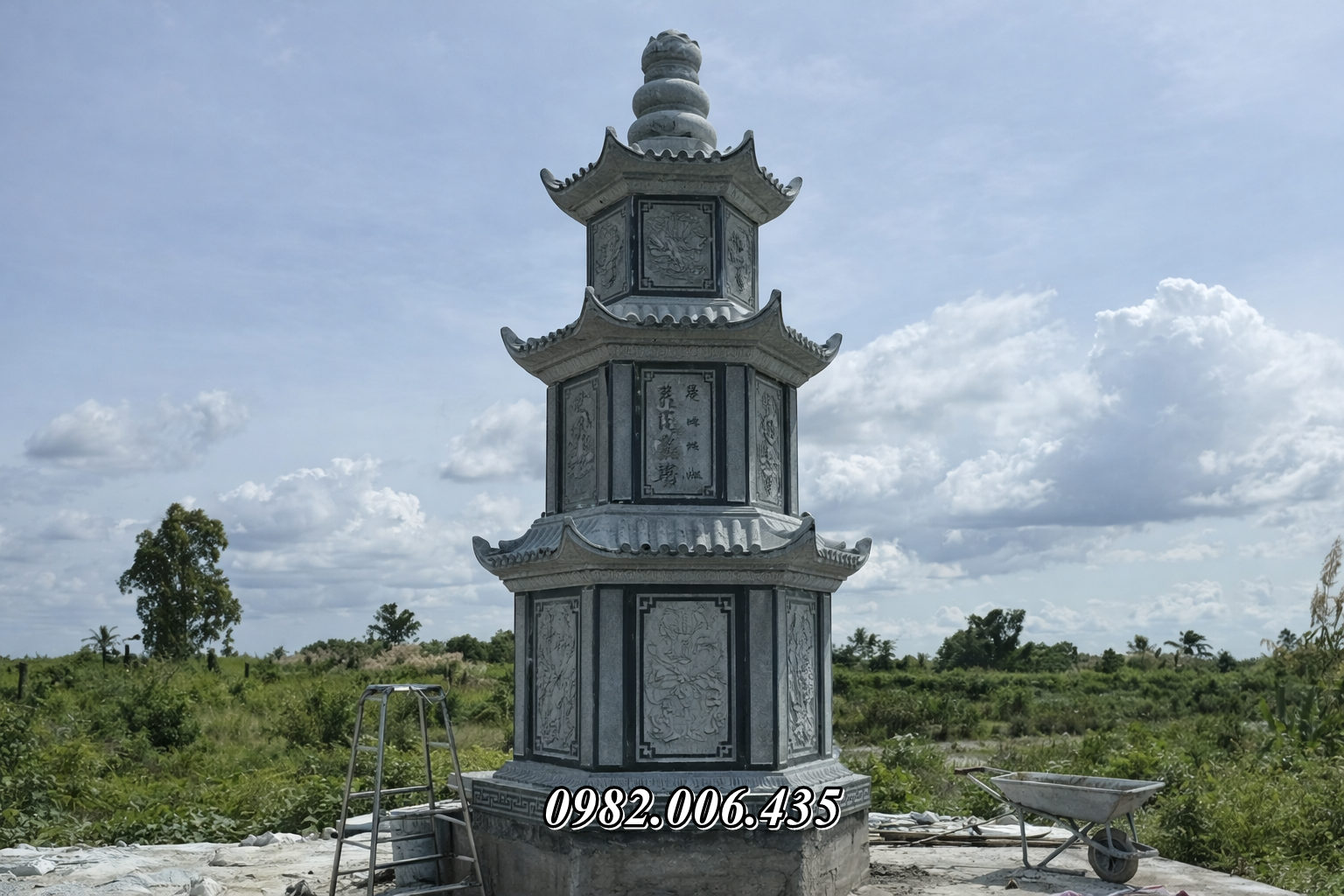 VŨNG TÀU - GIÁ MỘ THÁP ĐÁ THEO TỪNG LOẠI ĐÁ (XANH – RÊU – GRANITE)