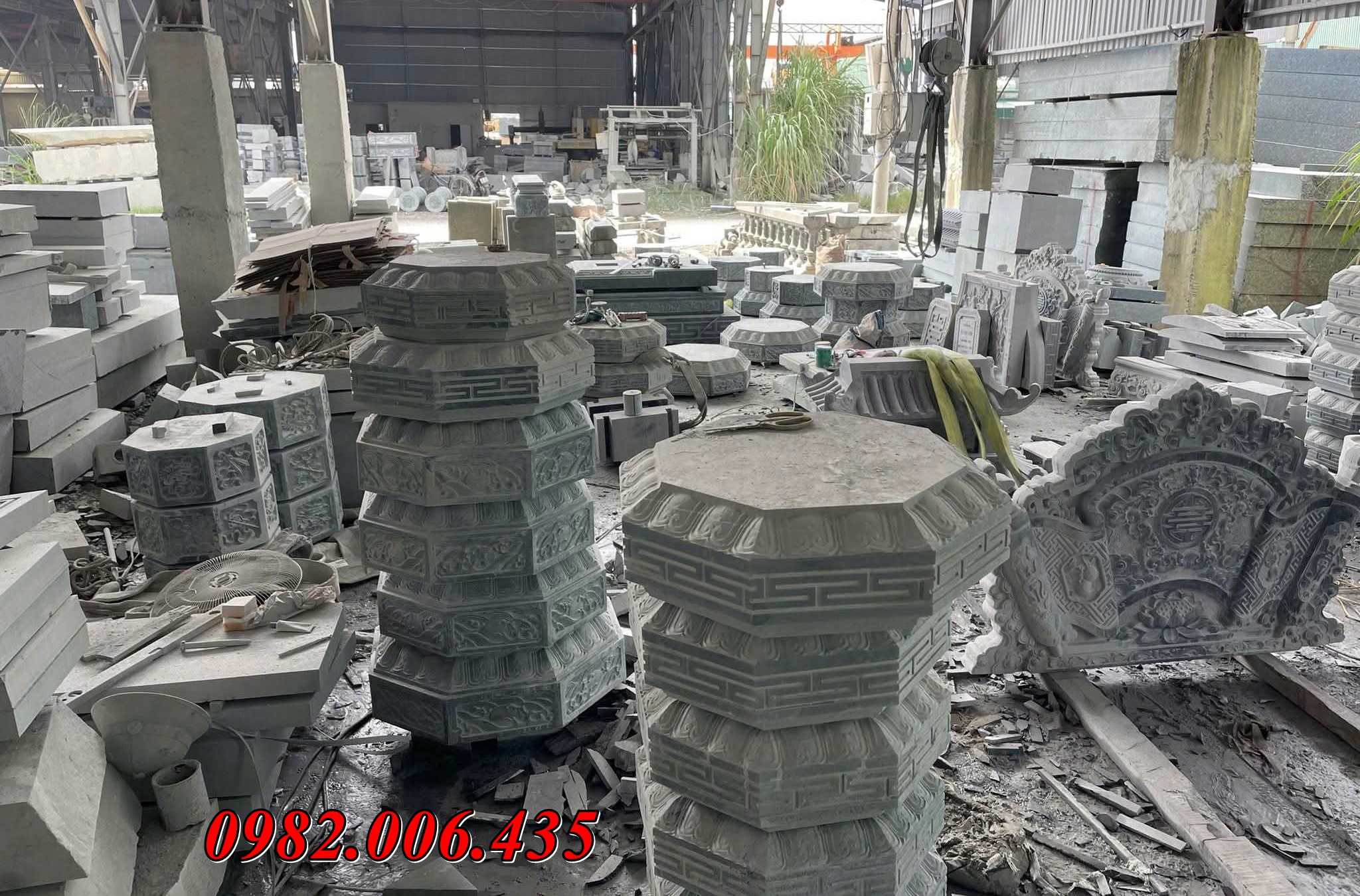 đá kê chân cột nhà gỗ Chống ẩm – chống mục