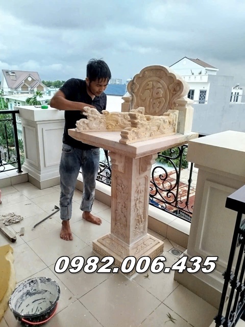 Chất Liệu Làm Bàn Thờ Thiên Đá Nguyên Khối Tại BR - Vũng Tàu