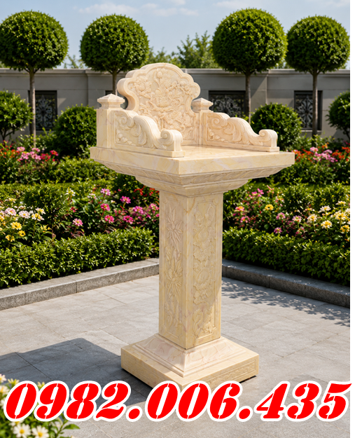 +12 Bàn Thờ Thiên Đá Vàng Cẩm Thạch Bán Đồng Nai