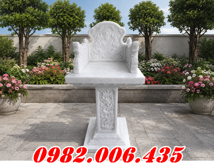 +93A Long An Bán Lắp Bàn Thờ Ông Thiên Đá Đơn Giản