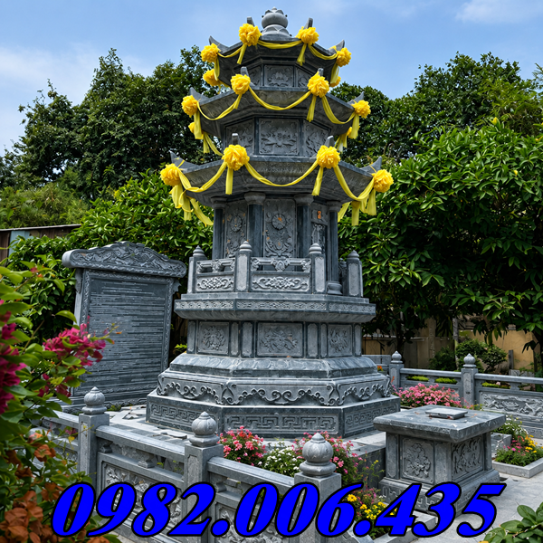 Bán Mộ Tháp Đá Tiền Giang - Tháp Thờ Hài Cốt