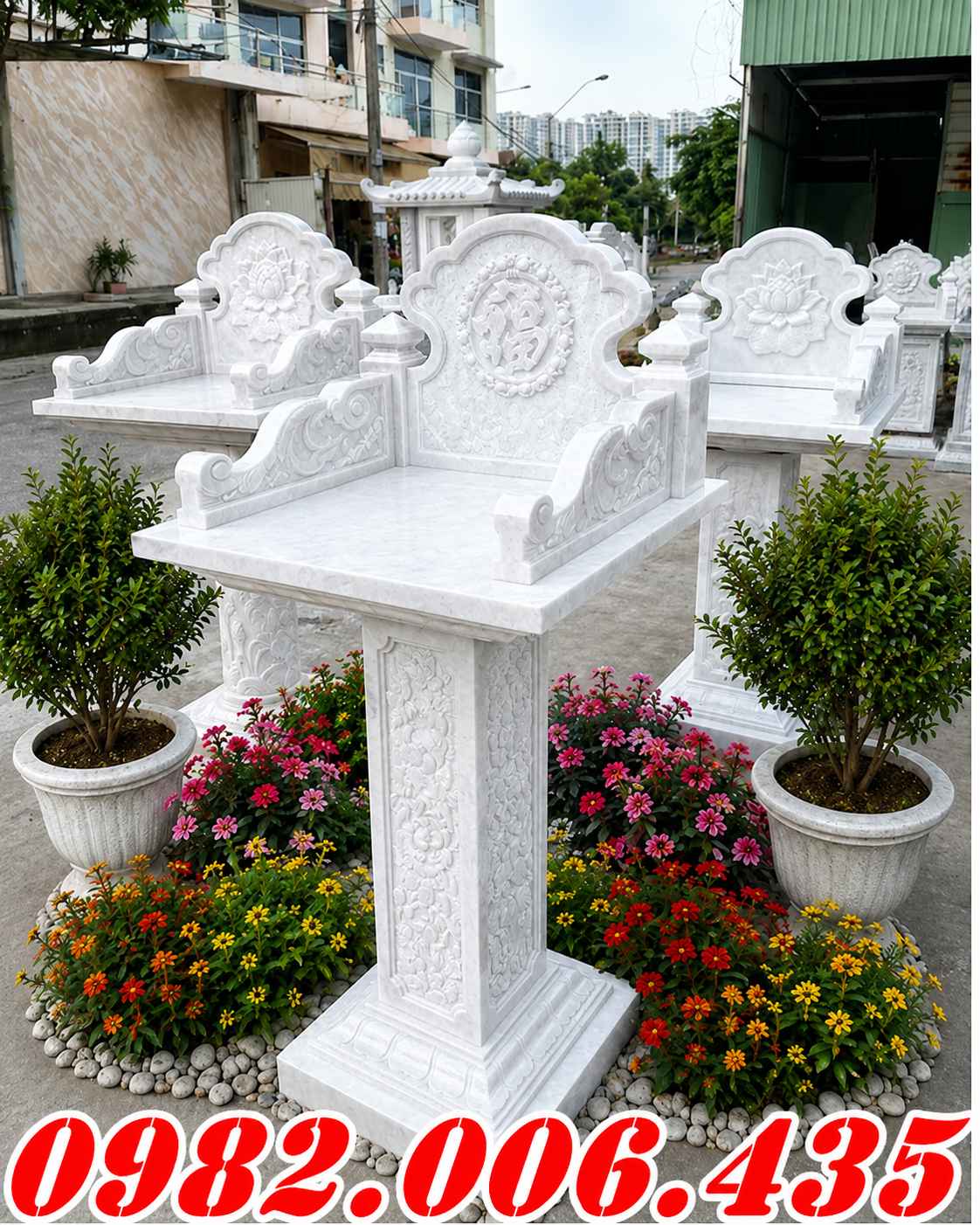 Bàn thờ thiên đá cao cấp Sài Gòn