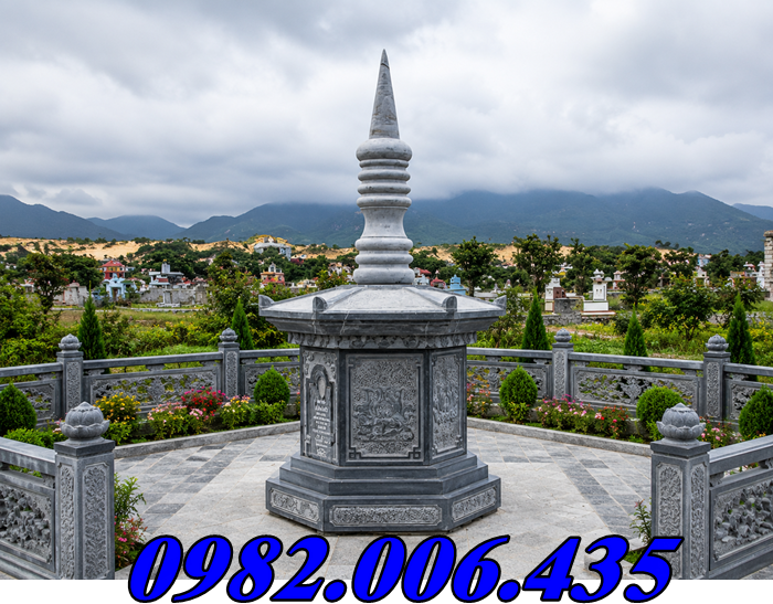 Mộ Tháp Đá Để Tro Hài Cốt Tiền Giang Đẹp Cao Cấp