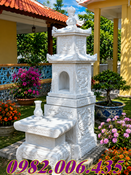 Thi Công Mộ Tháp Đá Ở Tiền Giang
