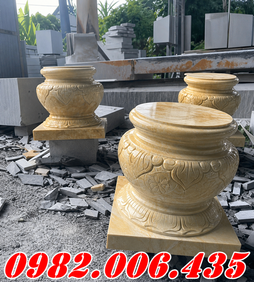 báo giá đá kê chân cột nhà gỗ