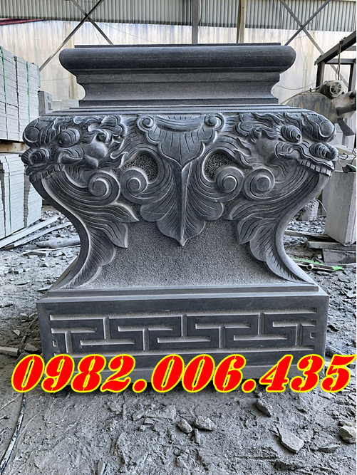 chân tảng đá kê cột nhà gỗ 3 gian