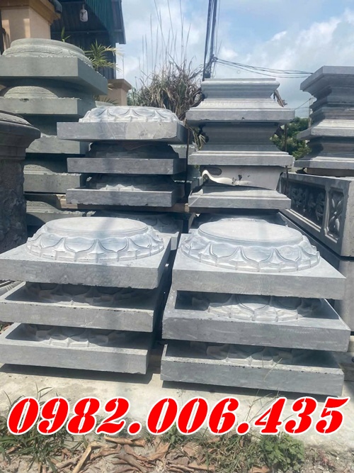 chân tảng đá kê cột nhà gỗ 5 gian