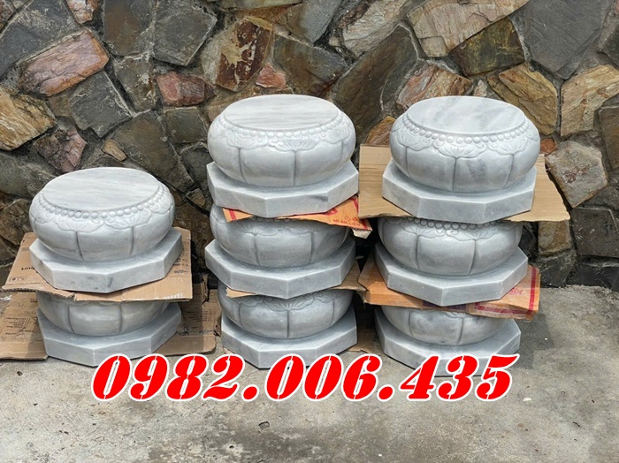 đá kê chân cột đá tự nhiên