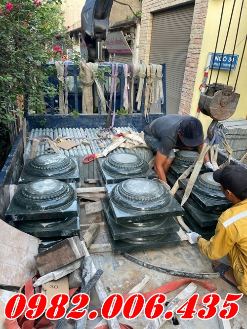 đá kê chân cột nhà