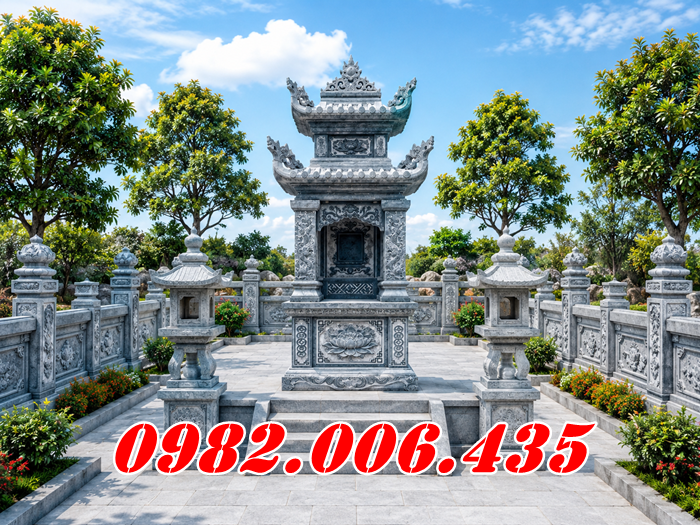 mẫu am thờ tro cốt đá đẹp Long An
