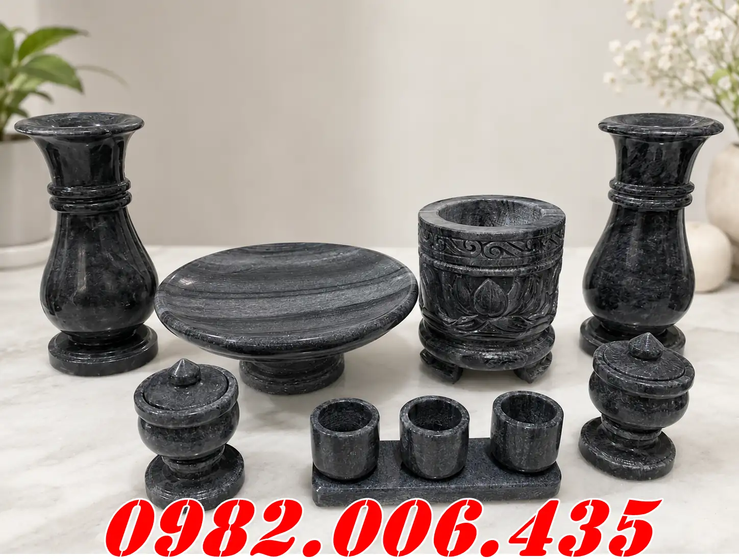 102 Bộ Bát Hương Bằng Đá Đẹp Bán Ở Tiền Giang