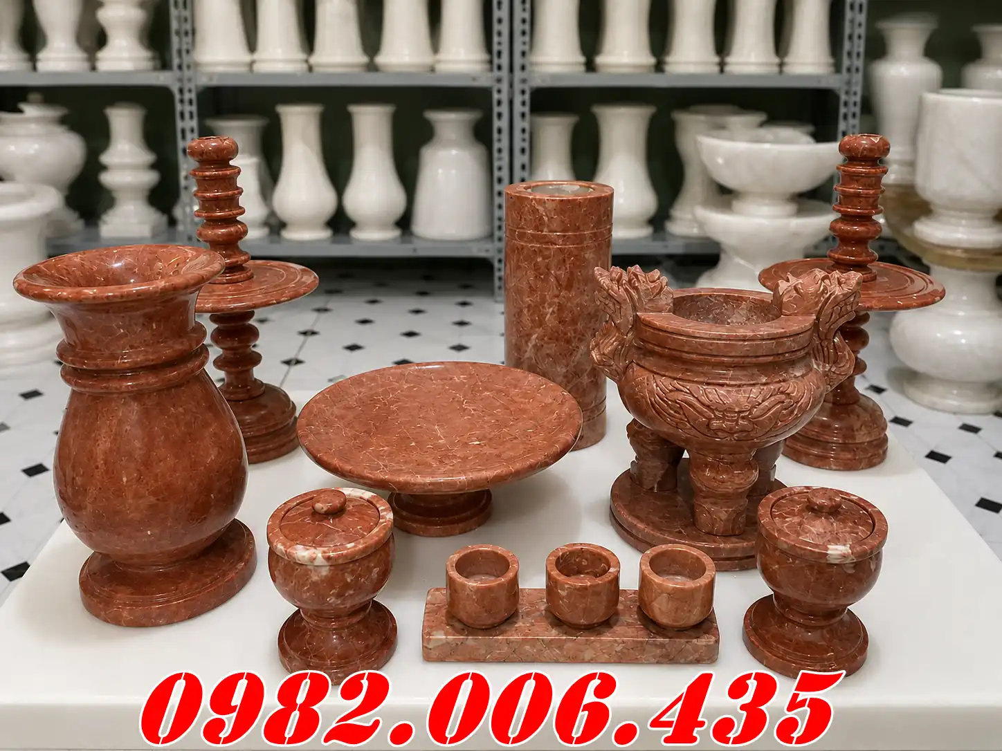 106 Cơ Sở, Địa Chỉ Tiền Giang Bán Bộ Bát Hương Lọ Hoa Mâm Quả