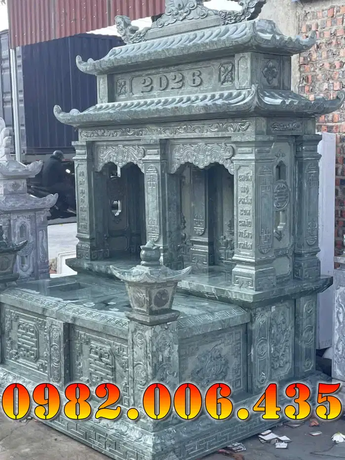 11+ Mộ Đá Bằng Đá Tự Nhiên Cẩm Thạch Tại Bình Phước