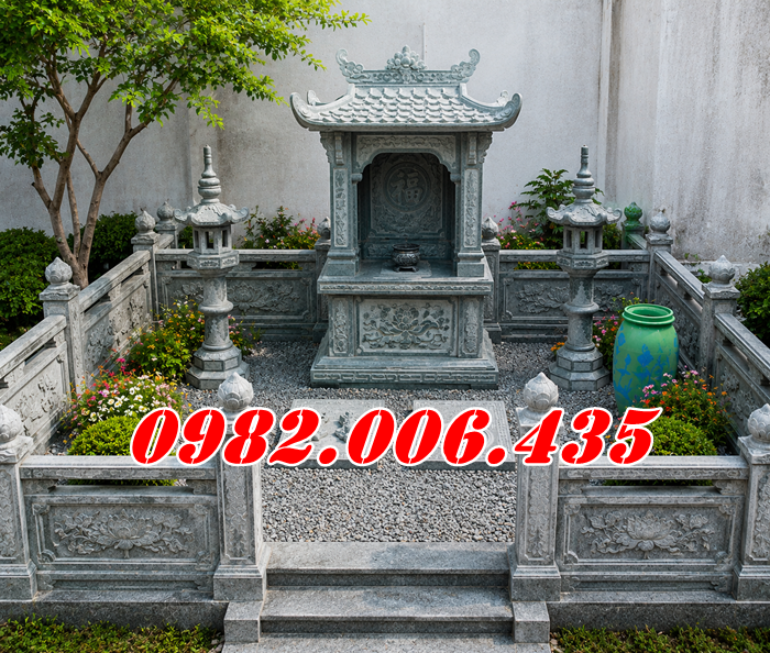 17TG Am Thờ Đựng Tro Cốt Đá Giá Rẻ Bán Tiền Giang