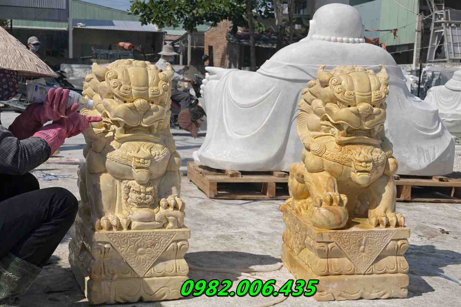 30- Cửa Hàng Ở Long An Bán Kỳ Lân Đá Nguyên Khối
