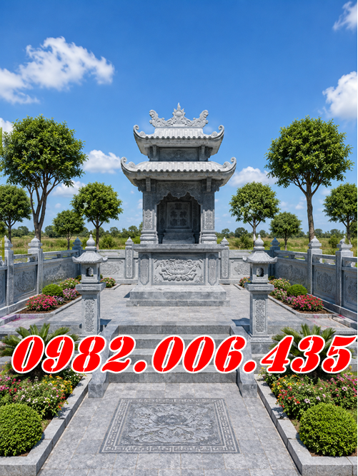 31BD Am Thờ Tro Cốt Đá Lắp Đặt Bán Sẵn Ở Bình Dương