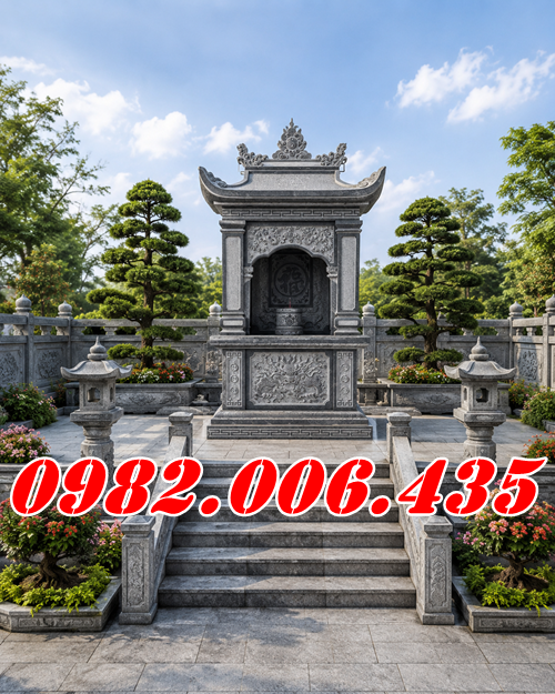 49DN Am Thờ Tro Cốt Đá Giá Xưởng Bán Sẵn Ở Đồng Nai (1)