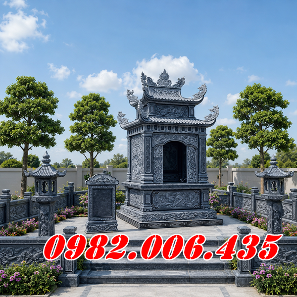 54DN Giá Am Thờ Tro Cốt Đá Đồng Nai - Chuẩn Lỗ Ban (2)