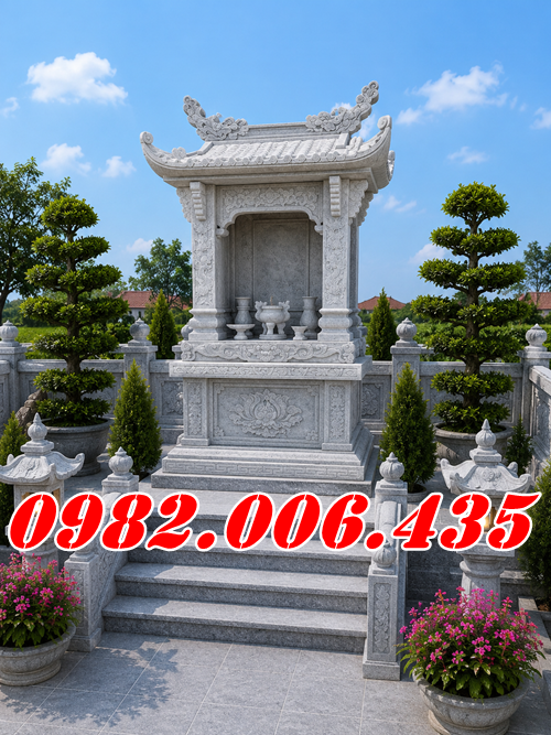 54DN Giá Am Thờ Tro Cốt Đá Đồng Nai - Chuẩn Lỗ Ban (3)