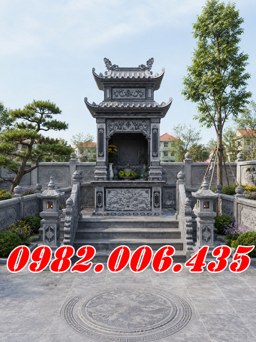 54DN Giá Am Thờ Tro Cốt Đá Đồng Nai - Chuẩn Lỗ Ban (4)