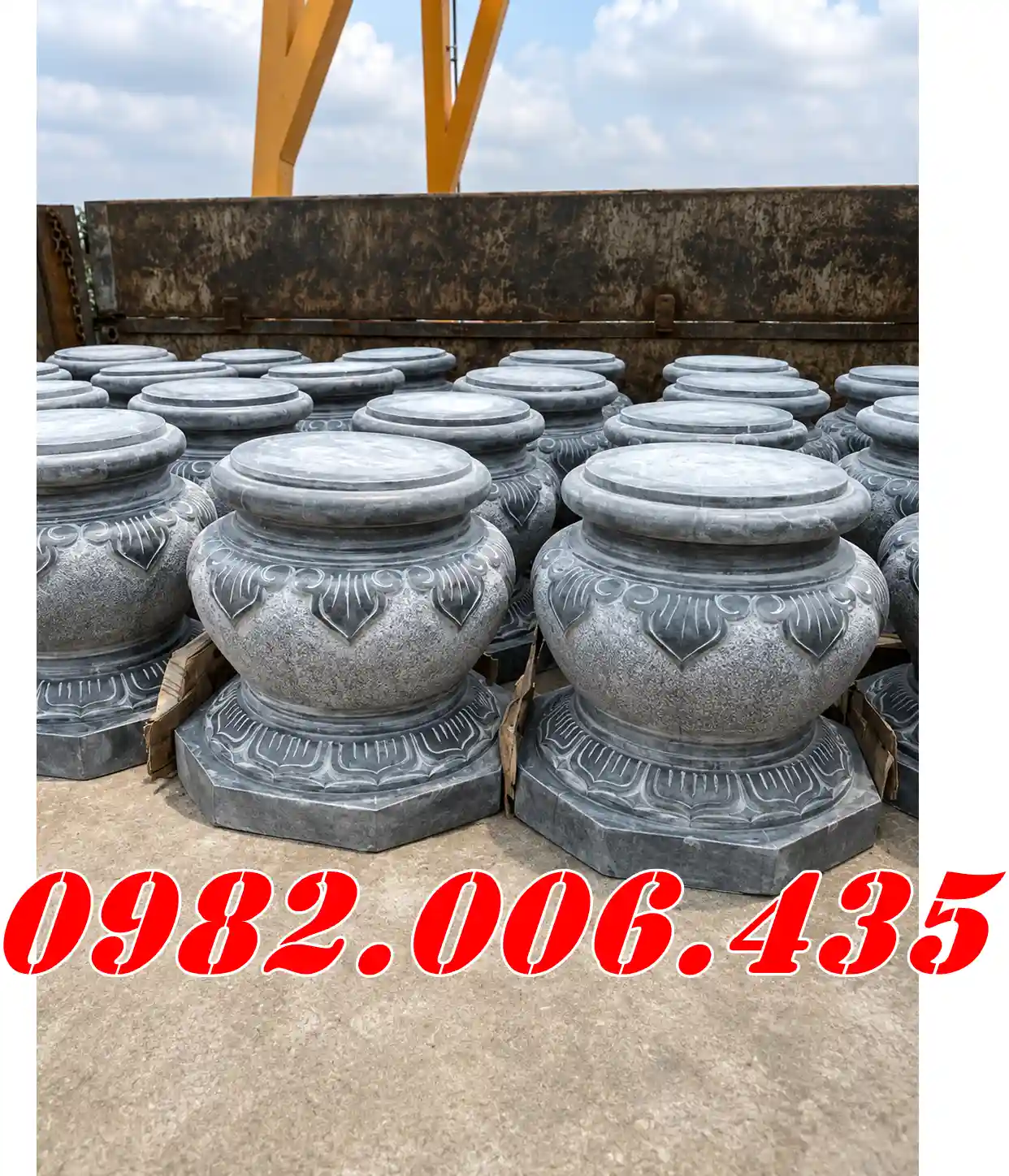 74z Cơ Sở Quảng Ninh Bán Đá Kê Chân Cột Nhà Gỗ Giá Rẻ
