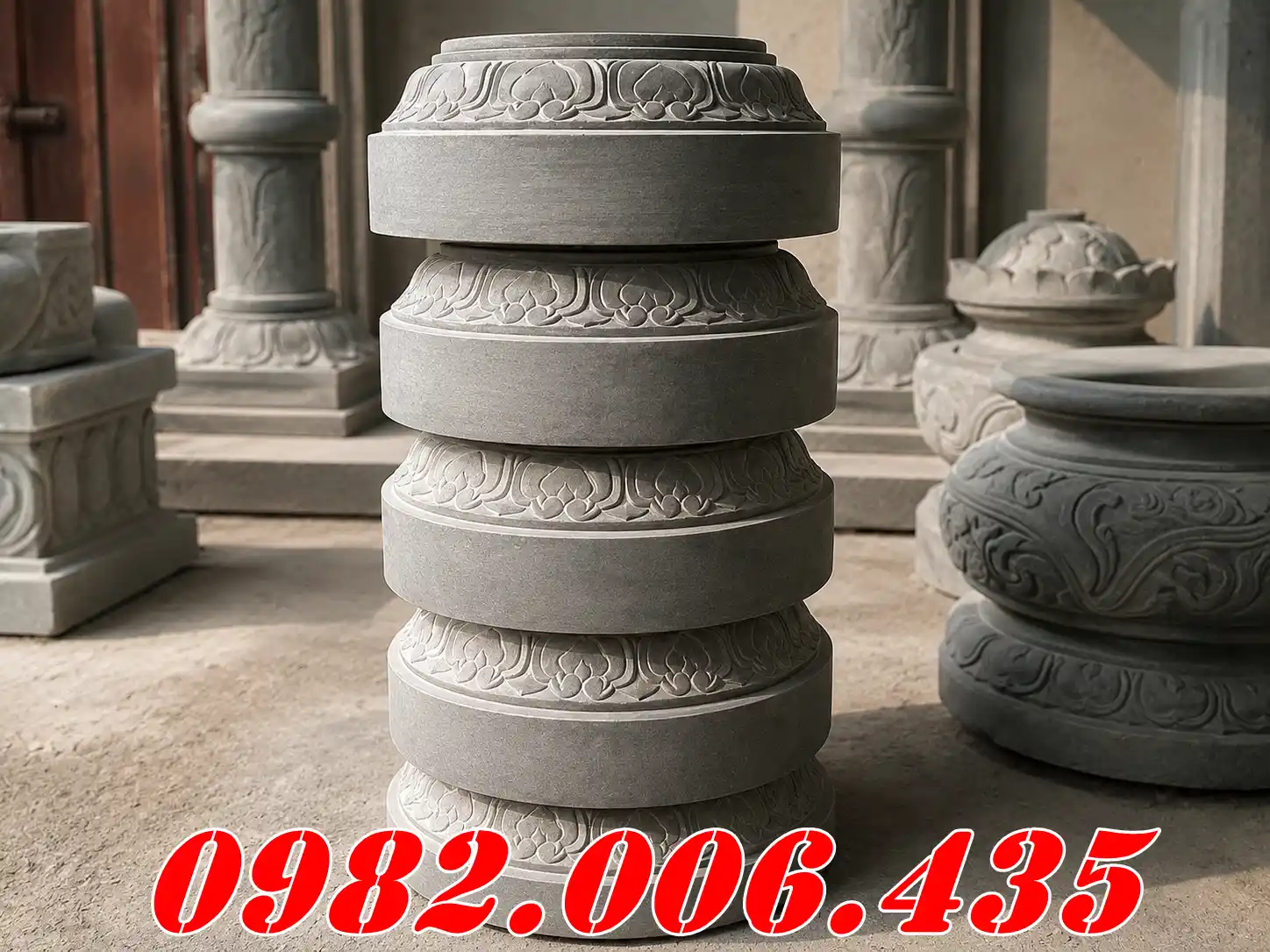 79z Giá Bán Đá Táng Kê Chân Cột Gỗ Rẻ Đẹp Bền Ở Quảng Ninh