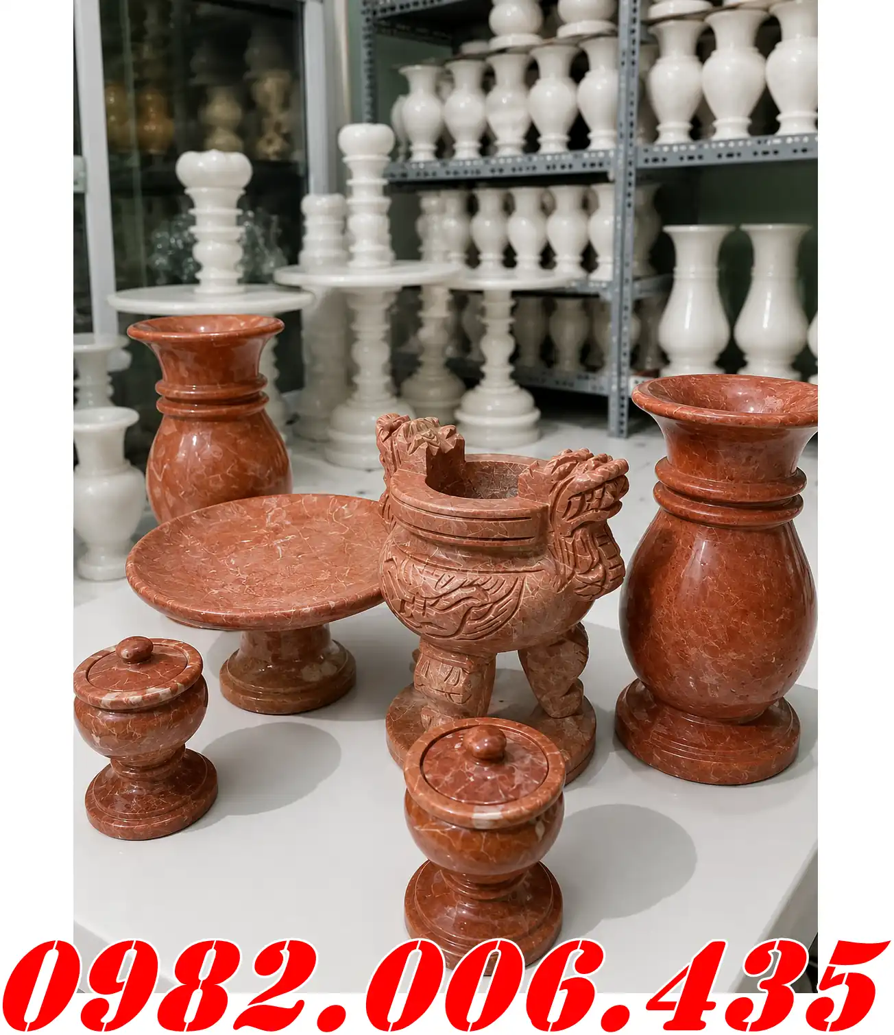 97 Bình Phước Địa Chỉ Bán Bộ Thờ Bát Hương Bình Bông Đá